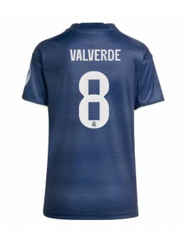 Real Madrid Federico Valverde #8 Zenski Gostujuci Dres 2025-26 Kratak Rukavima